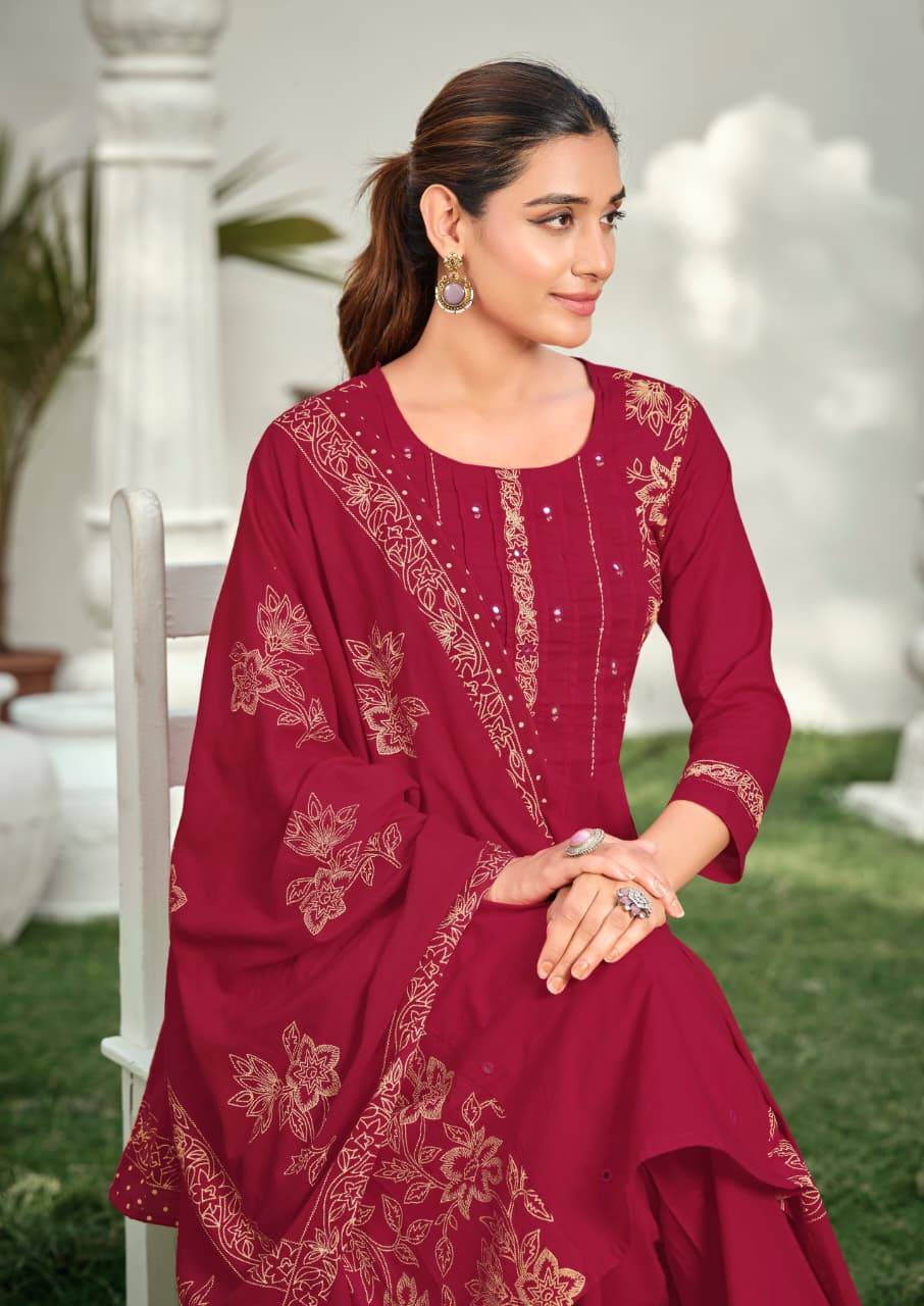  MANNAT By KARISSA 1001 To 1006 Series Beautiful Festive Suits Colourful Stylish pure heavy Bombay cotton dresses At Wholesale Price